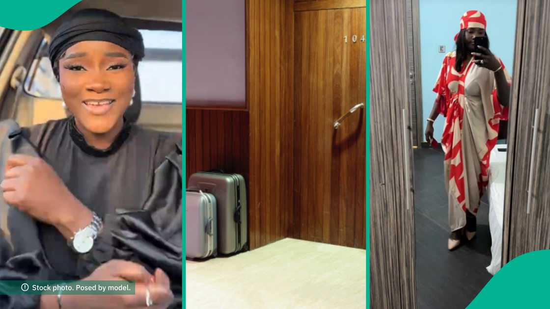 Lady shares warning she saw on door after lodging in hotel owned by pastor