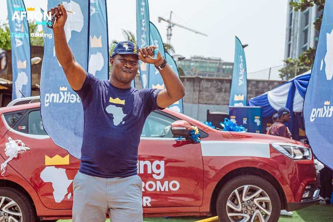 BetKing Delights Customers with Brand New SUVs at its AFKON Campaign Finale Event