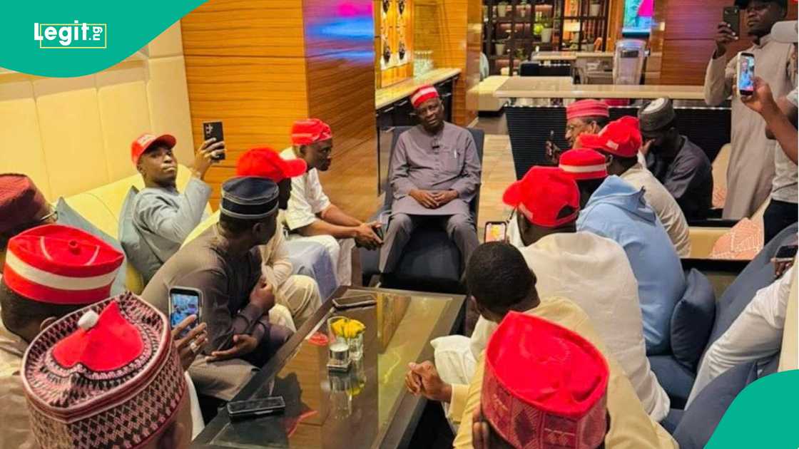 Rabiu Musa Kwankwaso da 'yan Kwankwasiyya a Dubai
