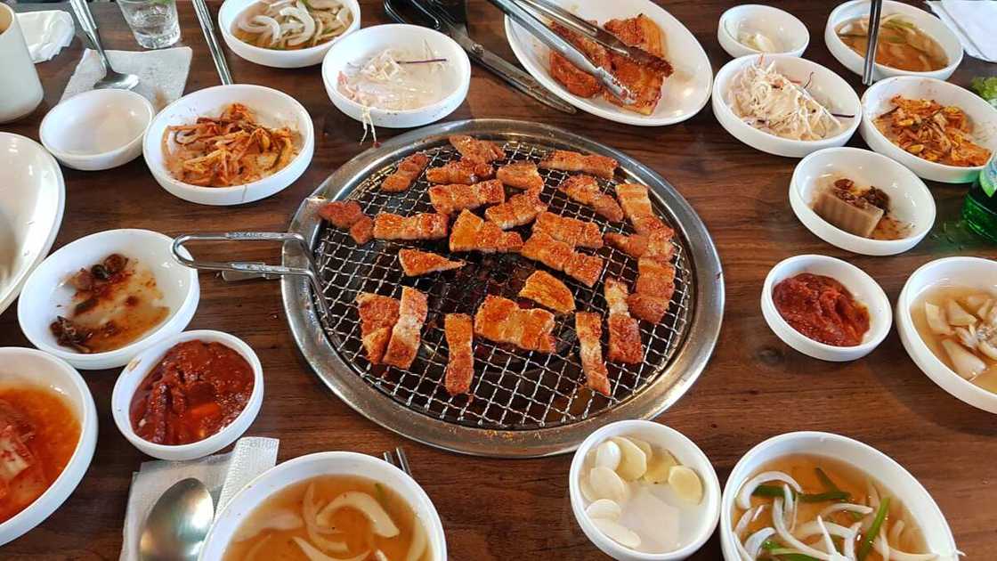 Barbecue Coréen, un plat coréen convivial.