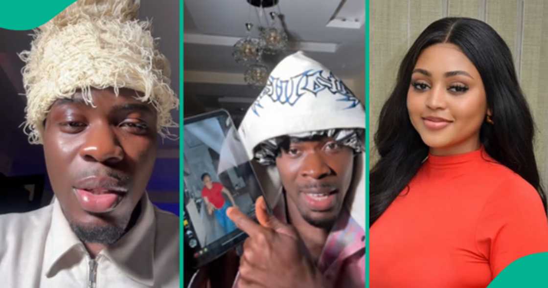 Man who went through Regina Daniels' page shares what he noticed.