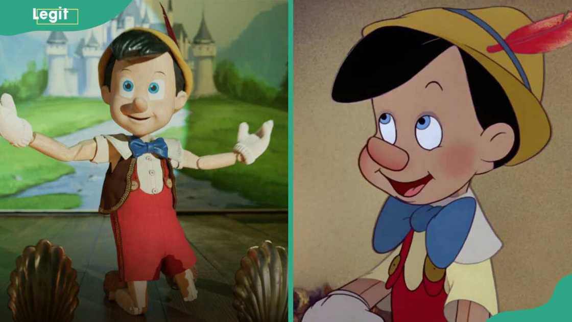 Pinocchio looking excited Pinocchio looking excited
