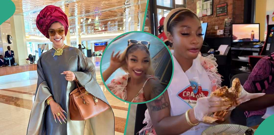 Tonto Dikeh shares video of her getaway in Dubia Tonto Dikeh shares video of her getaway in Dubia