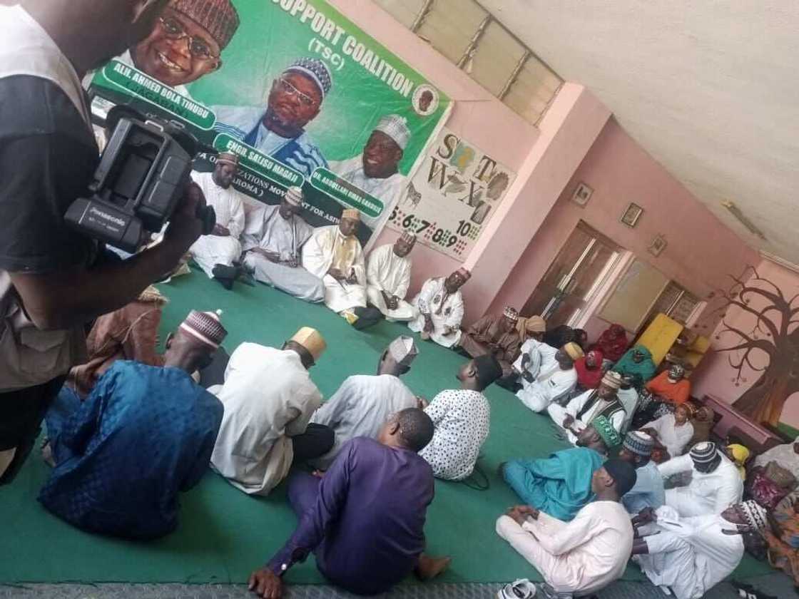 Ulamas pray for Tinubu Ulamas pray for Tinubu