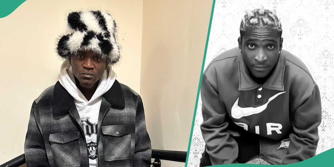 Portable replies his former signee, Abuga. Portable replies his former signee, Abuga.
