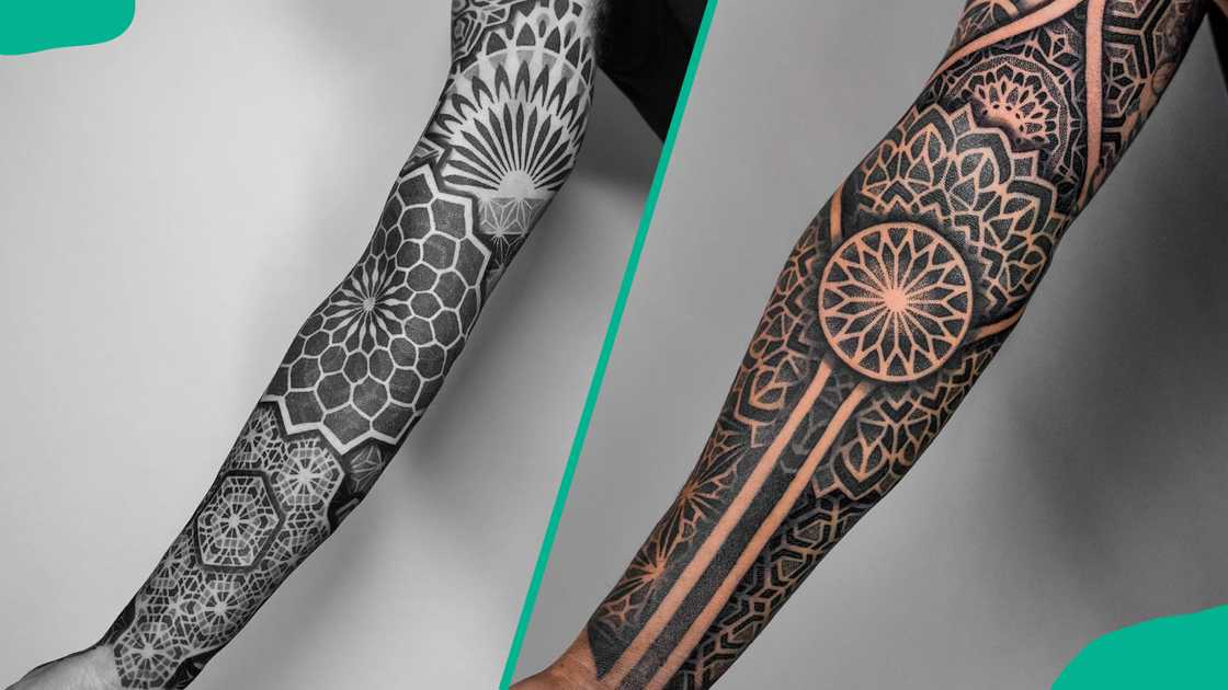 Geometric tattoo Geometric tattoo