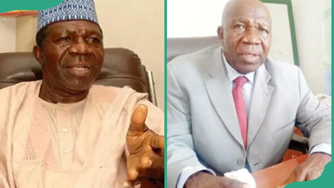 Ameh Ebute posing for photos.