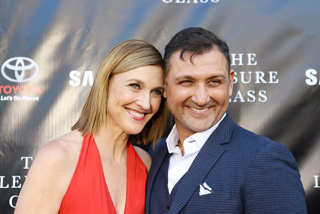 Brenda Strong and John Farmanesh, at The Theatre - The Ace Hotel Brenda Strong and John Farmanesh, at The Theatre - The Ace Hotel