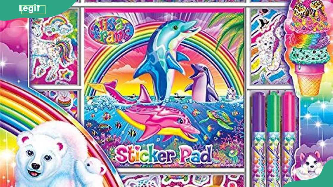 Lisa Frank coloring books and stickers Lisa Frank coloring books and stickers