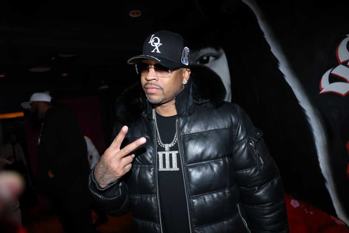 Allen Iverson attends a private birthday party Allen Iverson attends a private birthday party