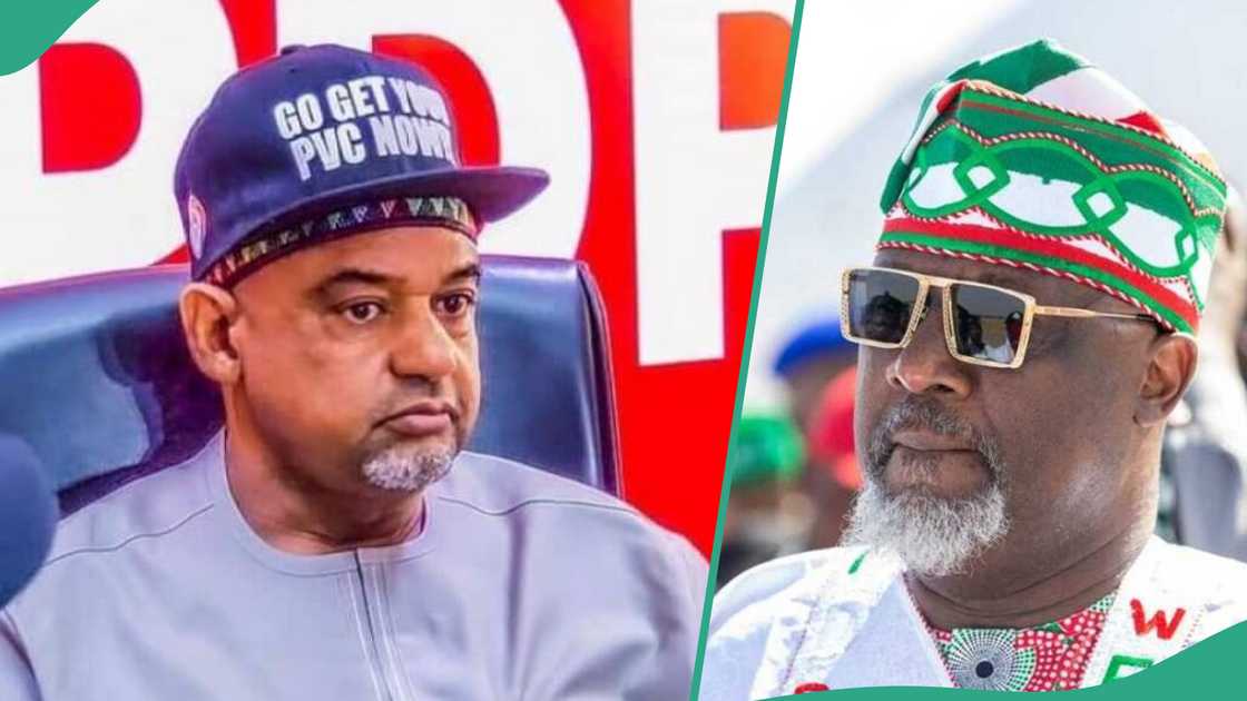 PDP crisis: Damagum, Dino Melaye clash PDP crisis: Damagum, Dino Melaye clash