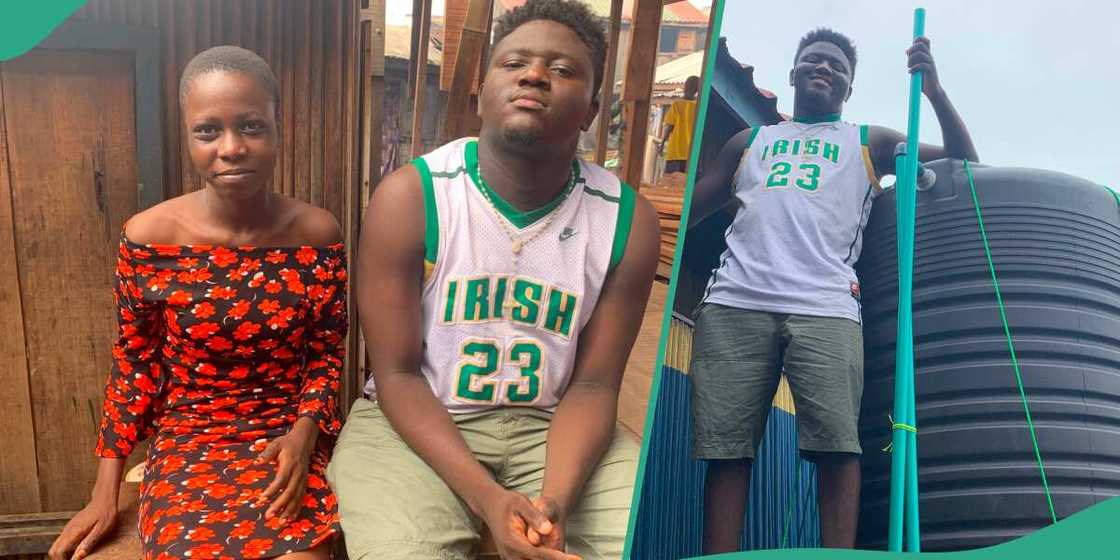 Oyiga Micheal says he needs clothes and shoes for the orphan girl Oyiga Micheal says he needs clothes and shoes for the orphan girl