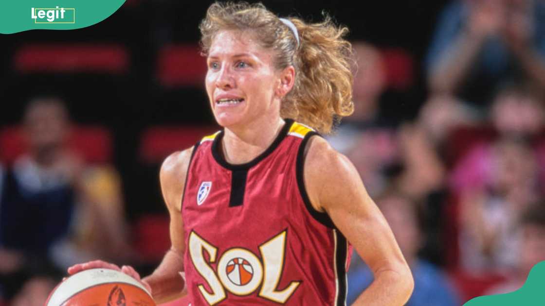 Debbie Black during the WNBA Western Conference basketball game