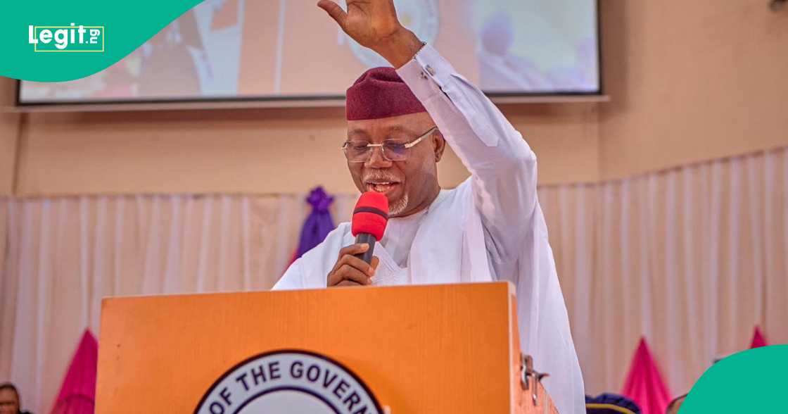 Gwamna Aiedatiwa. Gwamna Aiedatiwa.