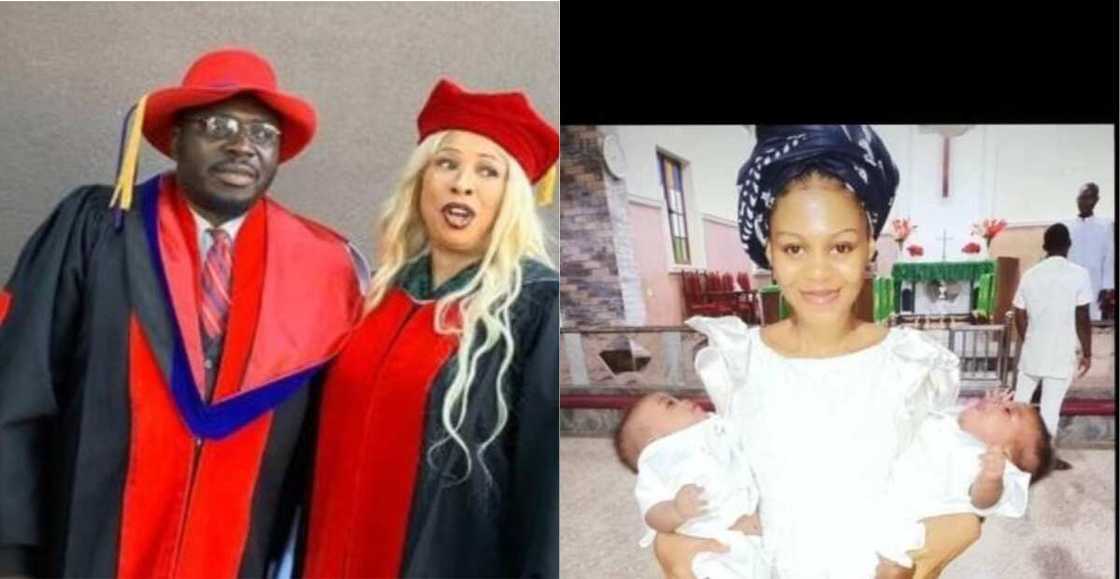 Messy Surrogate controversy: Rich American couple jets in, tackles poor Nigerian lady over set of twins Messy Surrogate controversy: Rich American couple jets in, tackles poor Nigerian lady over set of twins