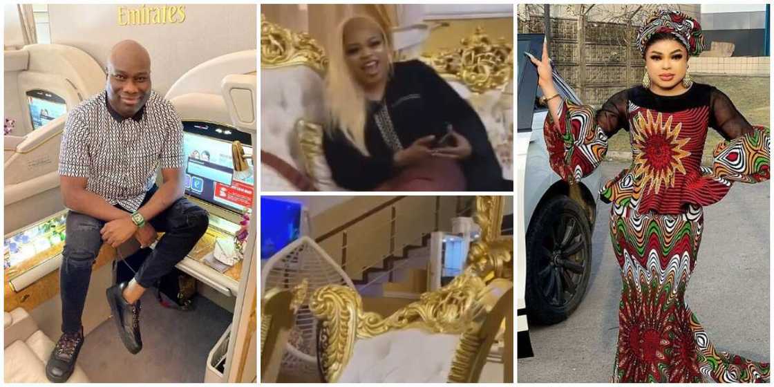 Billionaire Mompha promises war on Bobrisky, shares old video of his first meeting with the crossdresser Billionaire Mompha promises war on Bobrisky, shares old video of his first meeting with the crossdresser
