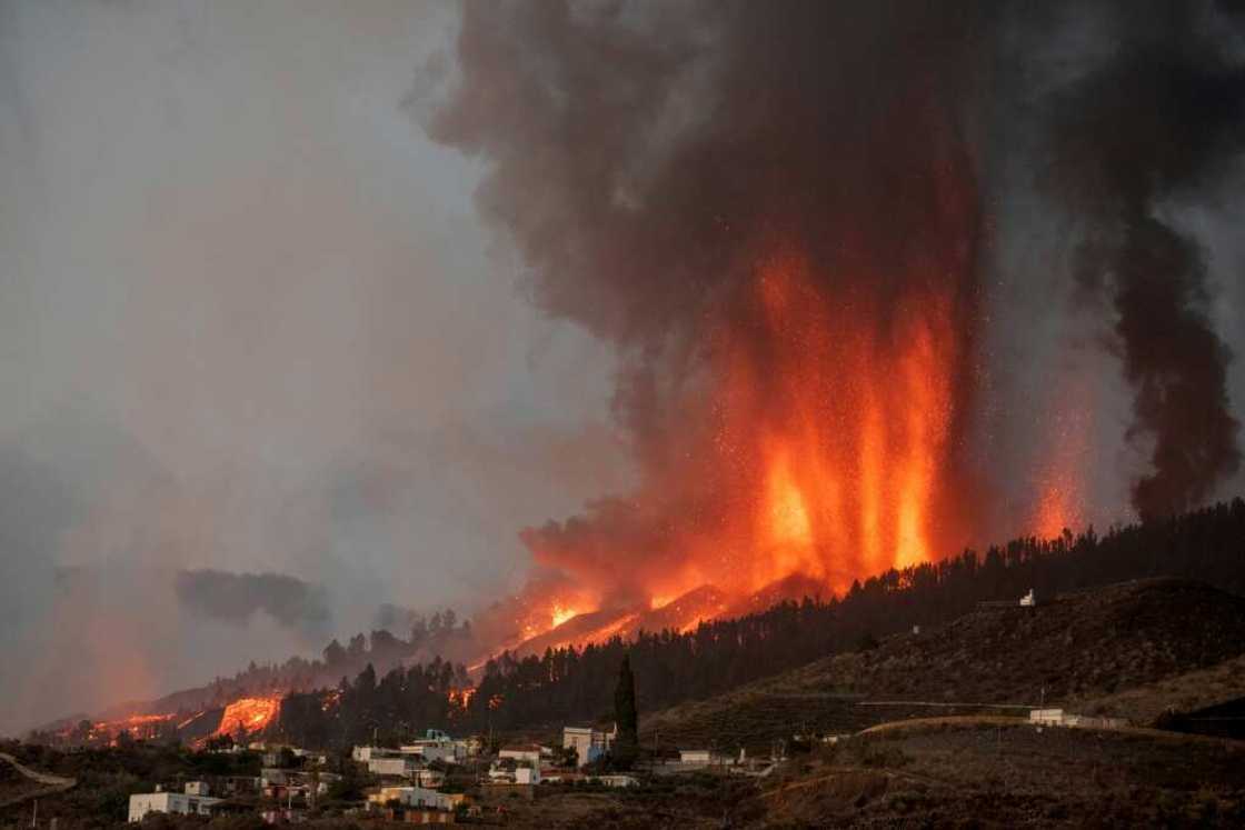The volcano was active for 85 days, ejecting ash and rivers of lava The volcano was active for 85 days, ejecting ash and rivers of lava
