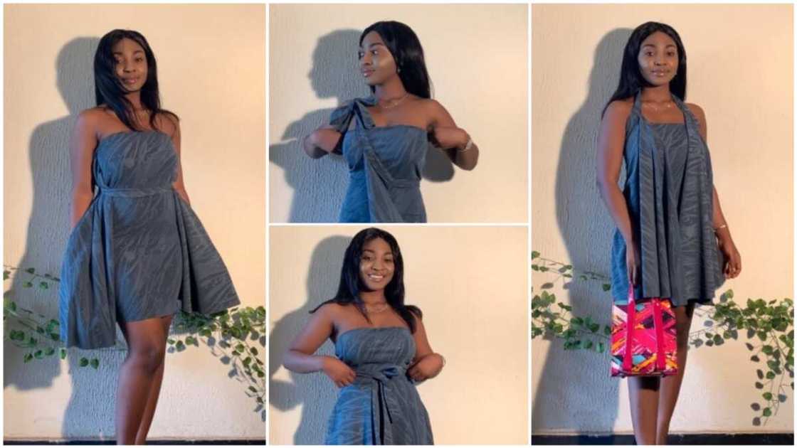 A collage of the clothes she made.
Photo source: Twitter/@just_oyinda A collage of the clothes she made.
Photo source: Twitter/@just_oyinda
