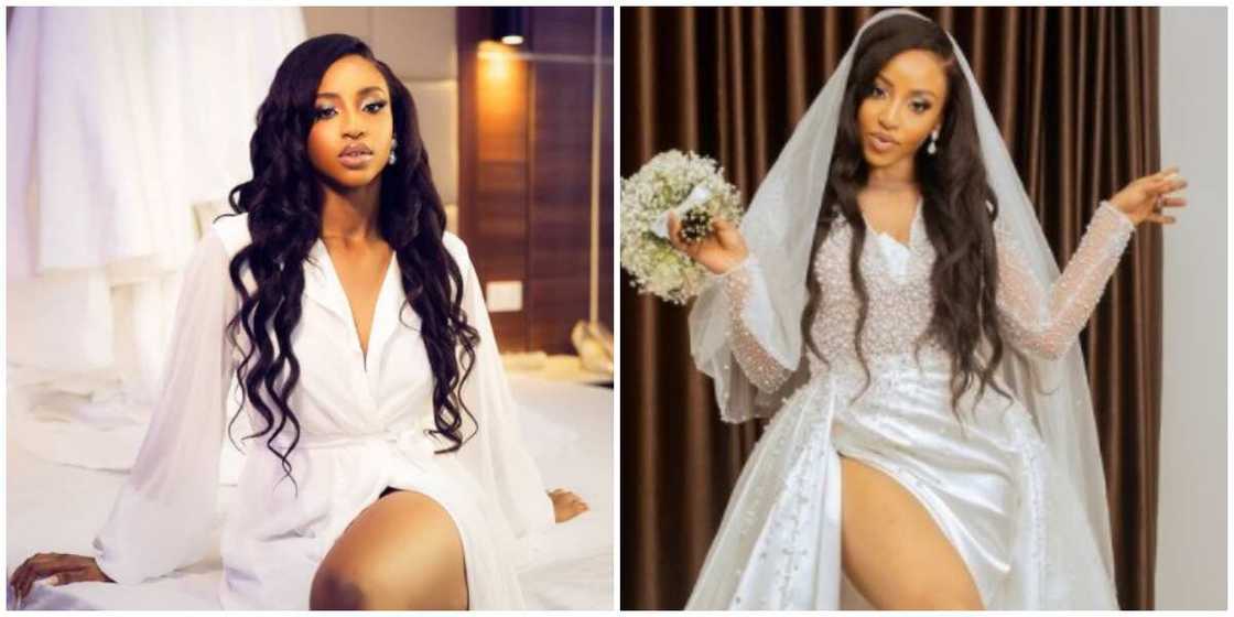 Photos of her dress. Photos of her dress.