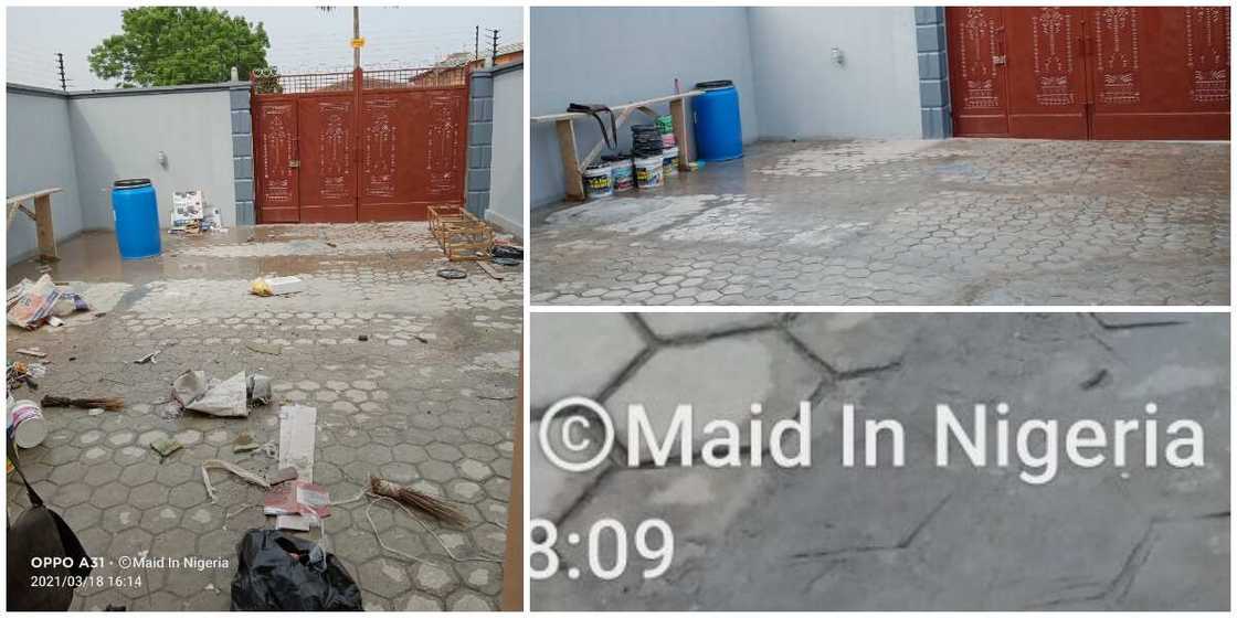 Maid in Nigeria: Lady Showcases Her Cleaning Business Without Shame, Her 'English error' Stirs Reactions Maid in Nigeria: Lady Showcases Her Cleaning Business Without Shame, Her 'English error' Stirs Reactions
