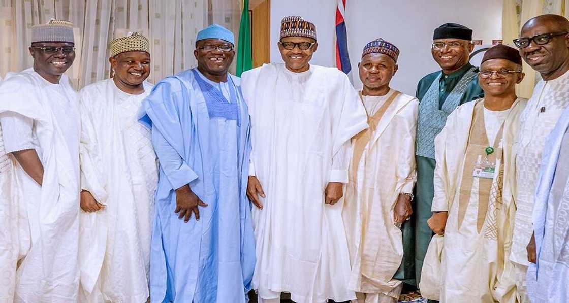 Yanzu Yanzu: Buhari na cikin ganawar sirri da gwamnonin APC Yanzu Yanzu: Buhari na cikin ganawar sirri da gwamnonin APC