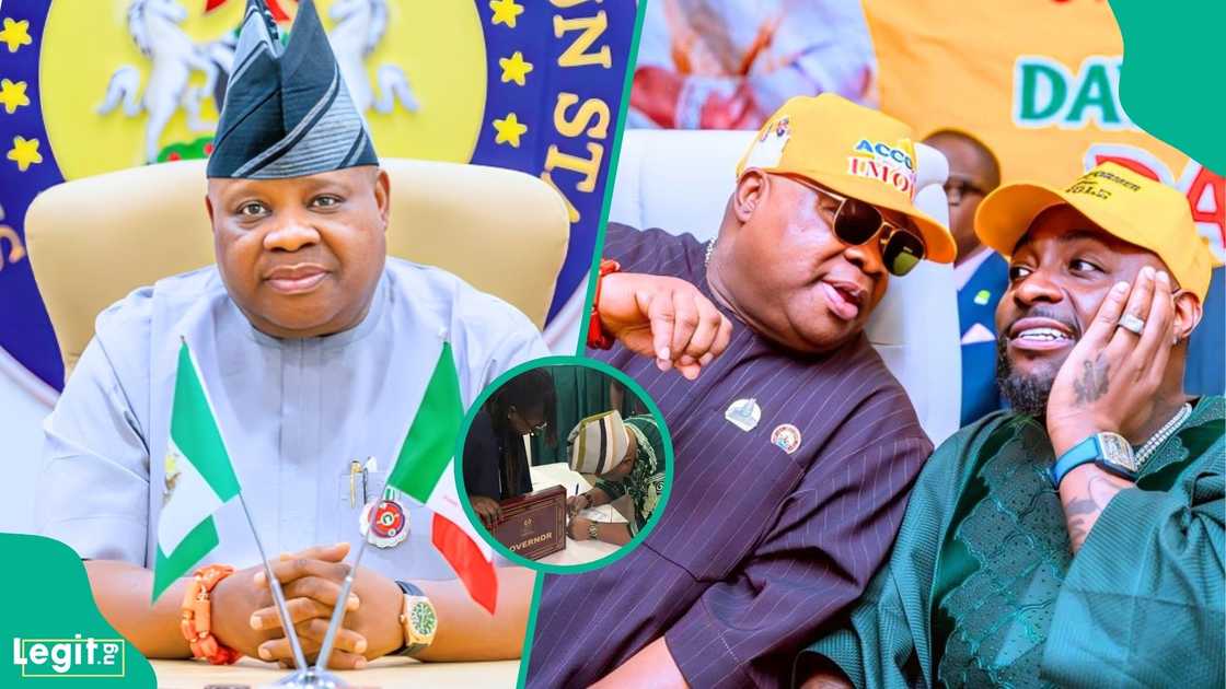 Osun State Governor Ademola Adeleke signs his Certificate of Return after securing re-election in the 2026 governorship election Osun State Governor Ademola Adeleke signs his Certificate of Return after securing re-election in the 2026 governorship election