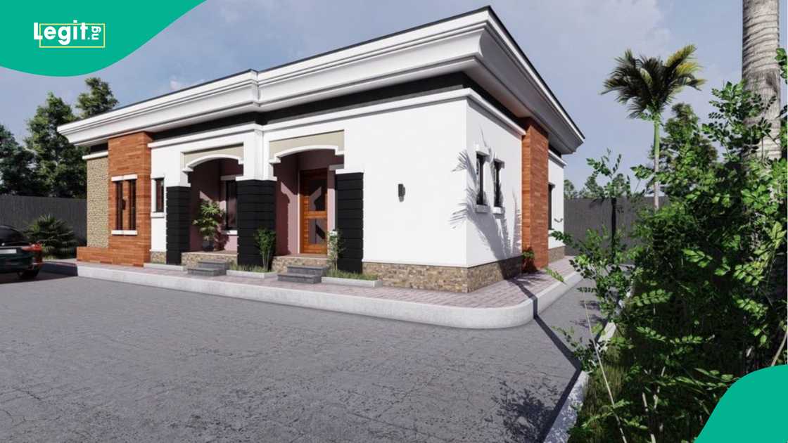 Man shares building he completed with N33 million. Man shares building he completed with N33 million.
