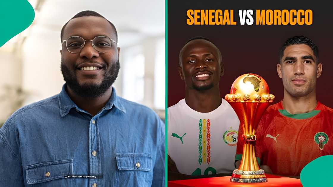 Young man goes viral after spotting AFCON banner mistake