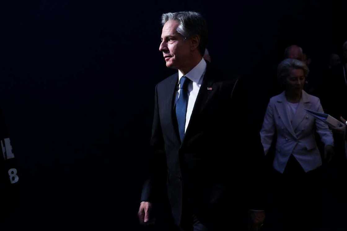 US Secretary of State Anthony Blinken announced more than $1.3 billion in additional aid US Secretary of State Anthony Blinken announced more than $1.3 billion in additional aid