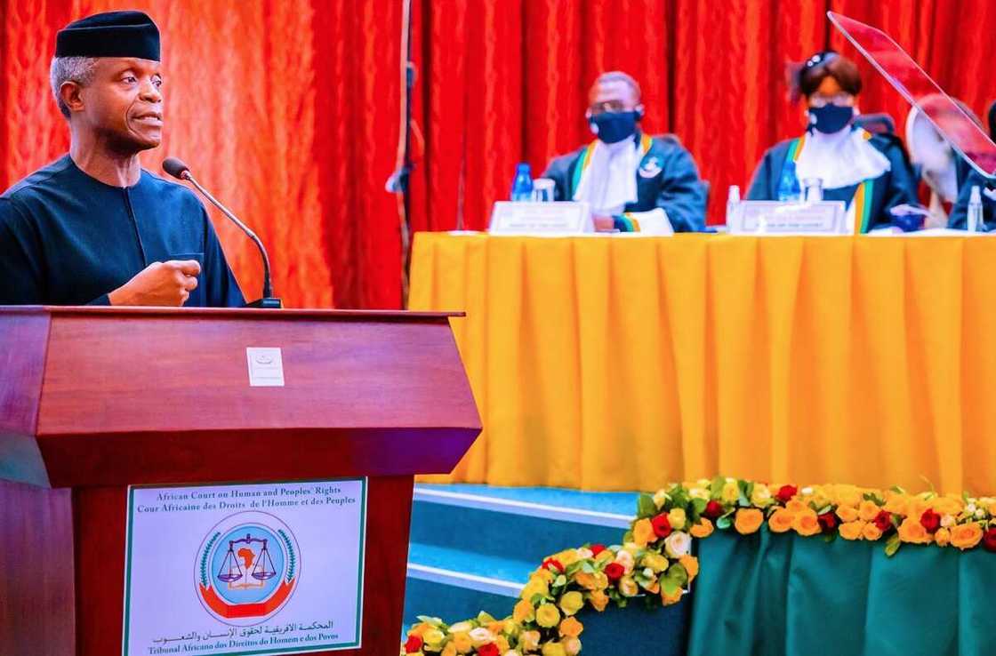 Vice President Yemi Osinbajo