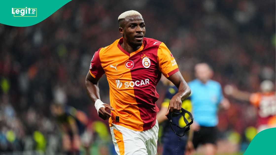 Victor Osimhen, Galatasaray, Bodo/Glimt, Rams Park, Turkiye, Istanbul, UEFA Champions League. Victor Osimhen, Galatasaray, Bodo/Glimt, Rams Park, Turkiye, Istanbul, UEFA Champions League.