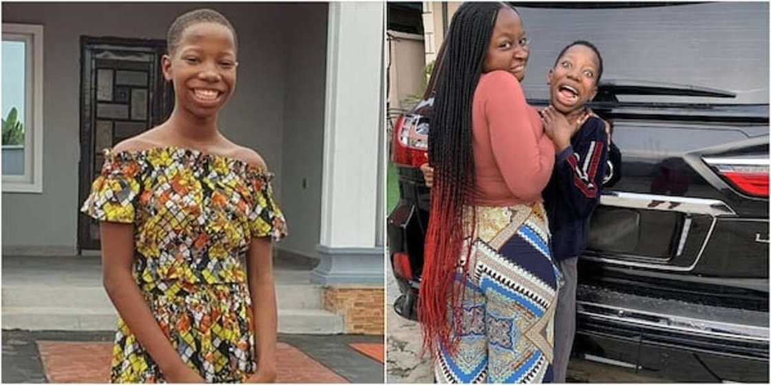 Hoton dankareriyar motar miliyoyin naira da Emmanuella ta siya ya janyo cece-kuce Hoton dankareriyar motar miliyoyin naira da Emmanuella ta siya ya janyo cece-kuce