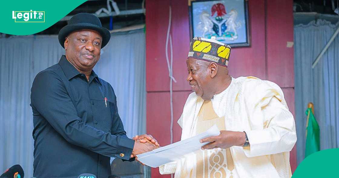 An nada Ganduje a FAAN. An nada Ganduje a FAAN.