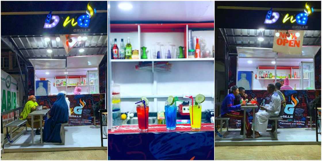 Reactions as young Nigerian man launches his own restaurants, many are inspired Reactions as young Nigerian man launches his own restaurants, many are inspired