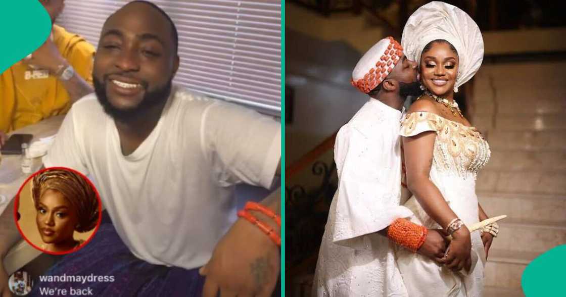 Davido laments about marrying an Igbo woman. Davido laments about marrying an Igbo woman.