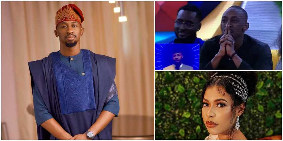 BBNaija: Ebuka tackles Saga during live show BBNaija: Ebuka tackles Saga during live show