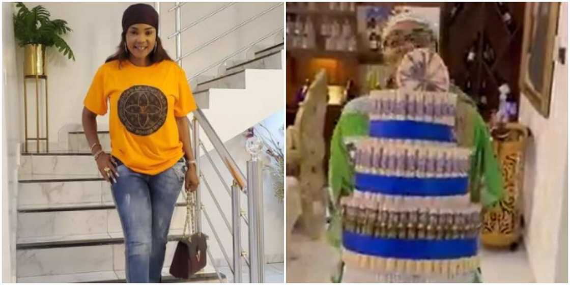 Actress Iyabo Ojo receives special new year gift from her friend (video) Actress Iyabo Ojo receives special new year gift from her friend (video)