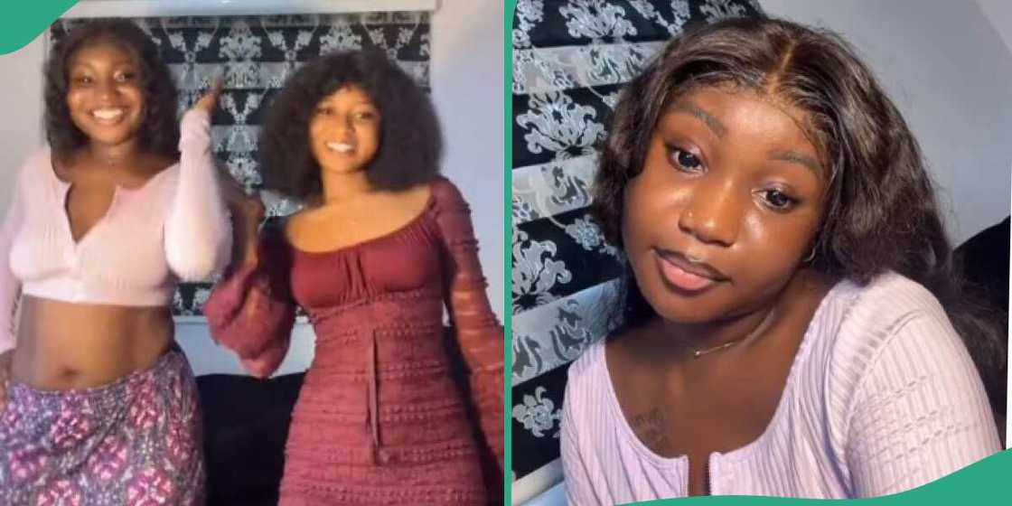 Nigerians react as lady shows off her fine housemaid online Nigerians react as lady shows off her fine housemaid online