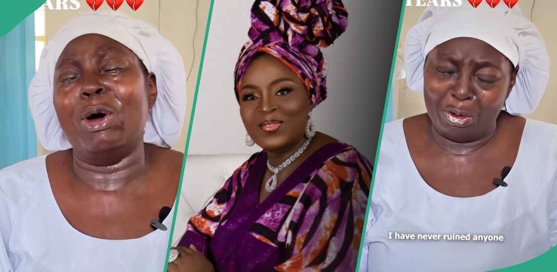 Actress Jumoke George in tears over being homeless Actress Jumoke George in tears over being homeless