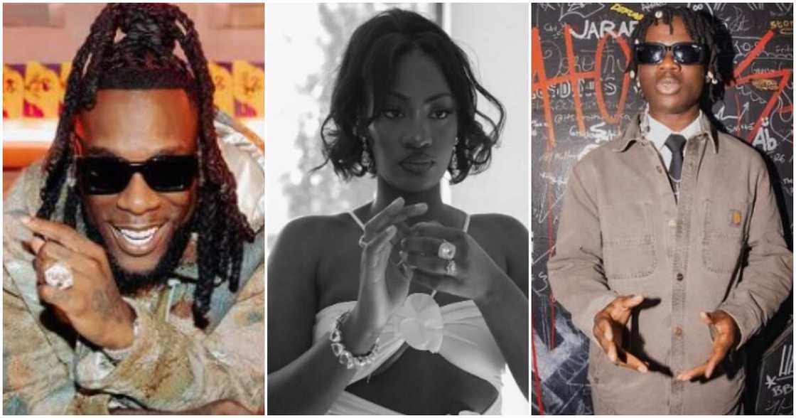 Burna Boy, Tems and Rema Burna Boy, Tems and Rema