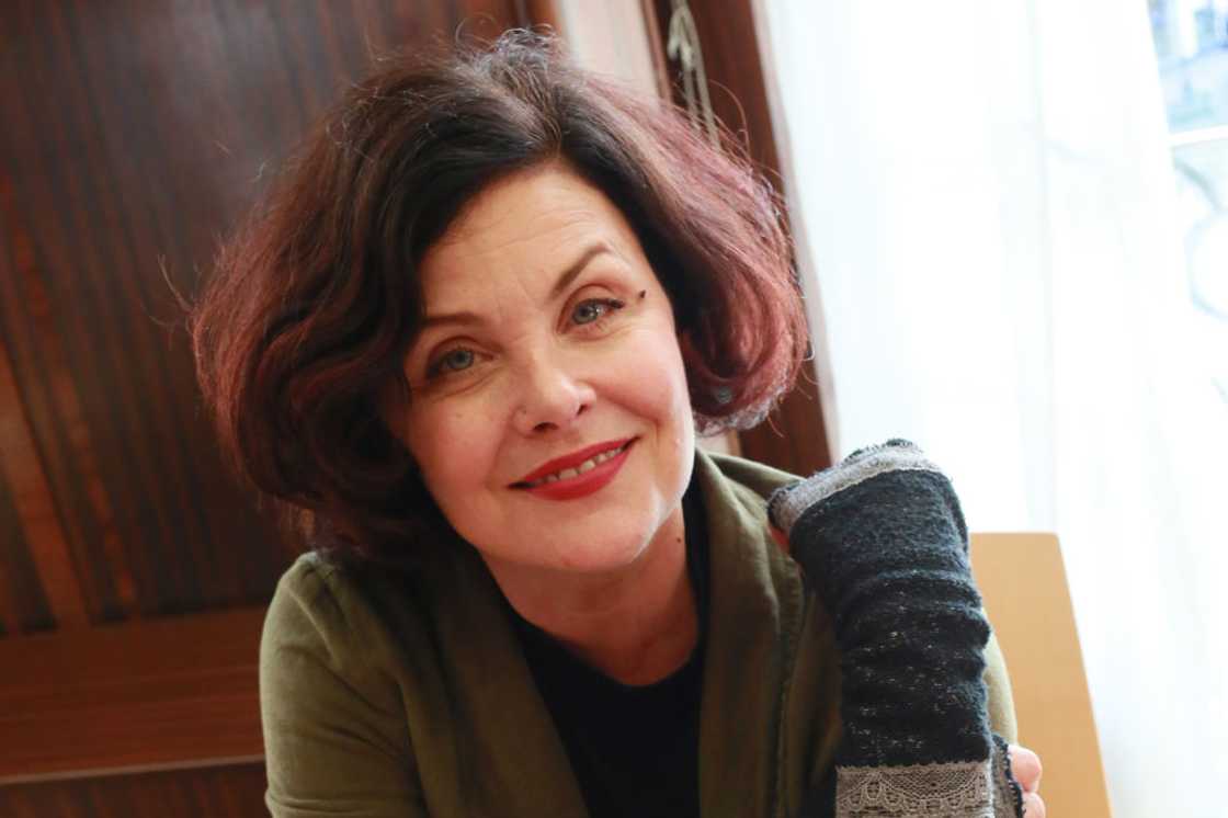 Actress Sherilyn Fenn at a 2017 film festival Actress Sherilyn Fenn at a 2017 film festival