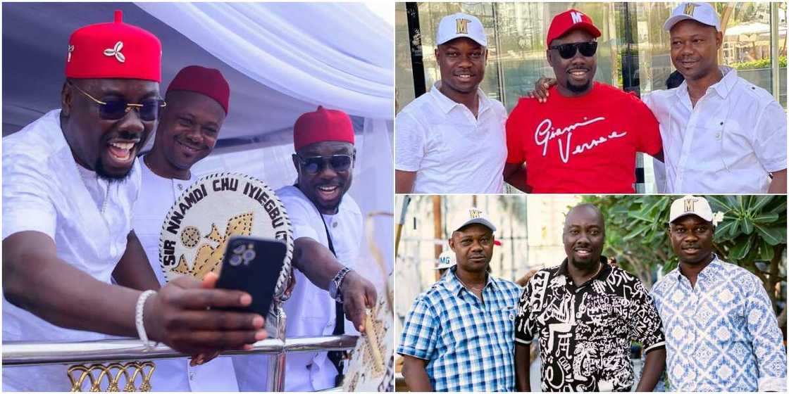 Obi Cubana and his brothers Obi Cubana and his brothers