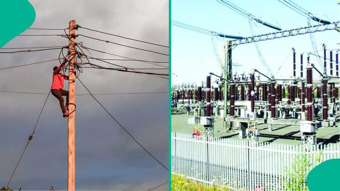Power lines and electrical towers representing planned electricity outages affecting Plateau, Bauchi, Adamawa, Gombe, Borno, Taraba, and Yobe states for grid maintenance by NISO. Power lines and electrical towers representing planned electricity outages affecting Plateau, Bauchi, Adamawa, Gombe, Borno, Taraba, and Yobe states for grid maintenance by NISO.