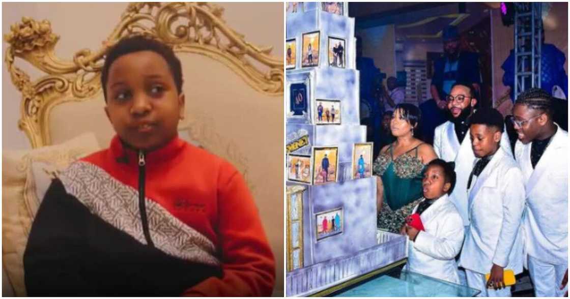 E-Money's lastborn says he uses belt to discipline in birthday shout-out video E-Money's lastborn says he uses belt to discipline in birthday shout-out video