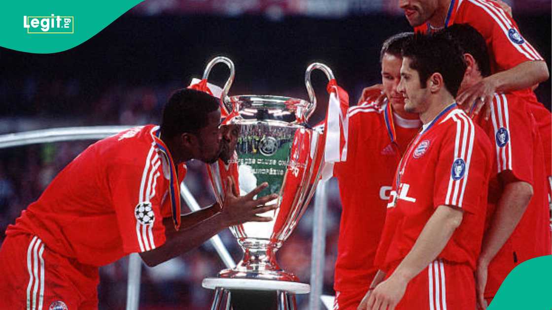 Sammy Kuffour, Ghana, Bayern Munich Sammy Kuffour, Ghana, Bayern Munich