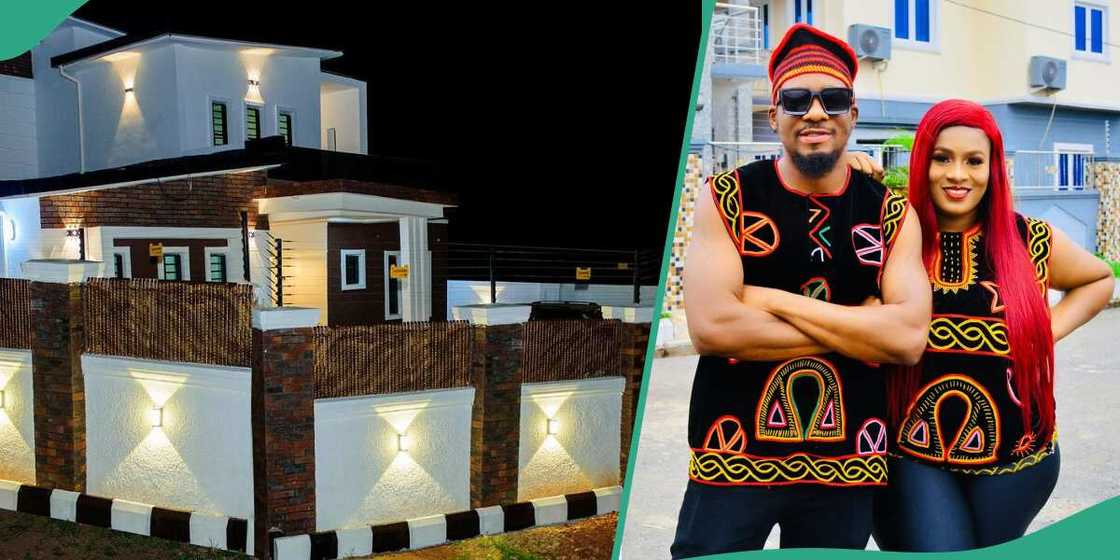 Junior Pope builds mansion. Junior Pope builds mansion.