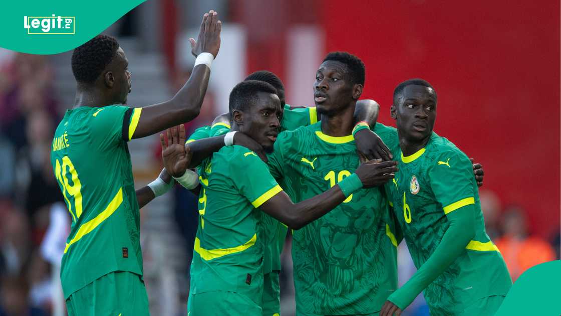 Ismaila Sarr, Senegal, England, City Ground, Nottingham. Ismaila Sarr, Senegal, England, City Ground, Nottingham.