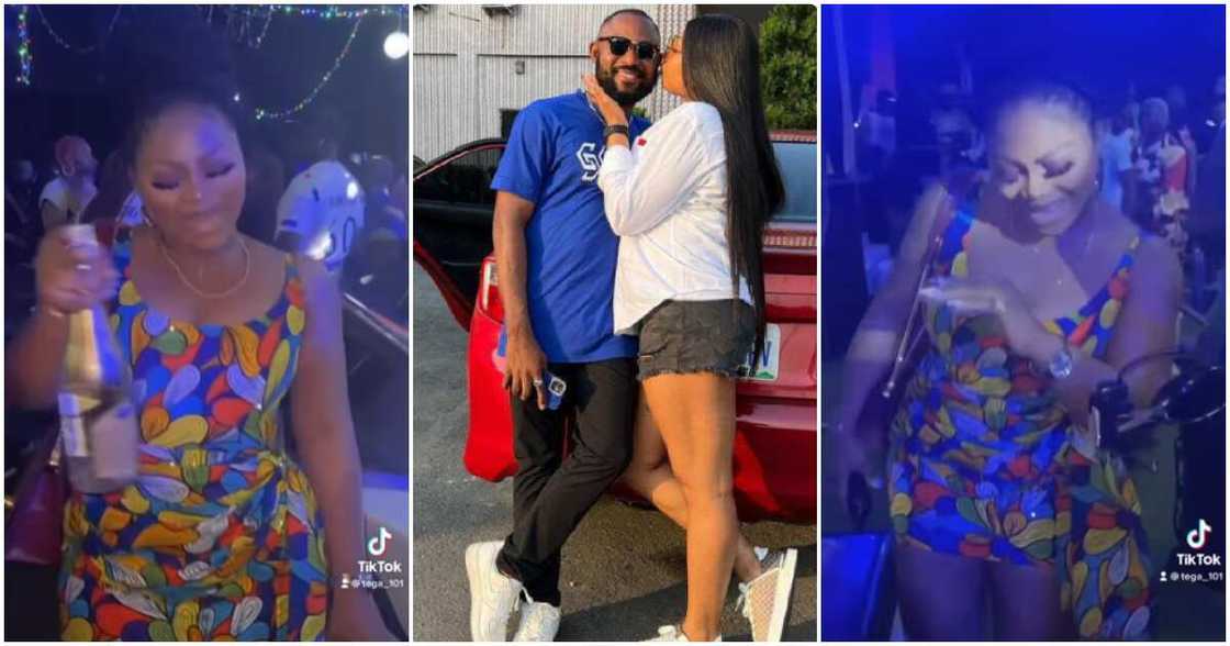 Photos of Tega Dominic, her ex-hubby and his new babe Photos of Tega Dominic, her ex-hubby and his new babe