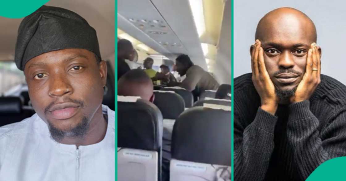 Man predicts what will happen to VDM, Jollof for fighting onboard plane. Man predicts what will happen to VDM, Jollof for fighting onboard plane.