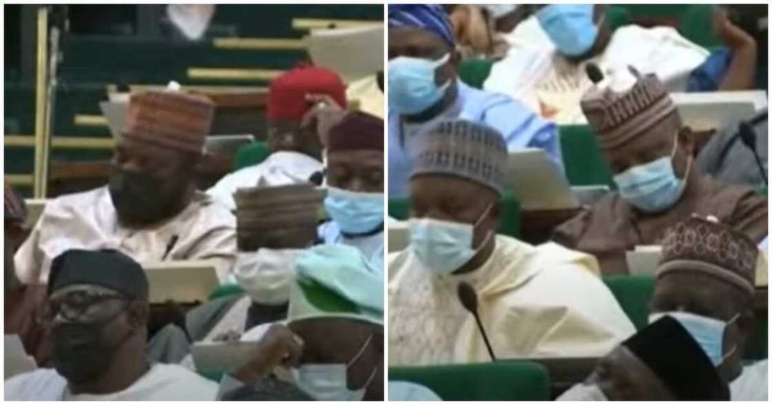 Nigerians react as Lawmakers Doze Off during Buhari's Budget Proposal Nigerians react as Lawmakers Doze Off during Buhari's Budget Proposal